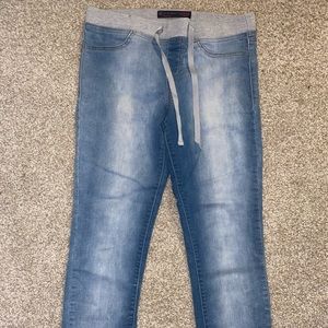 Elastic waist Jeggings